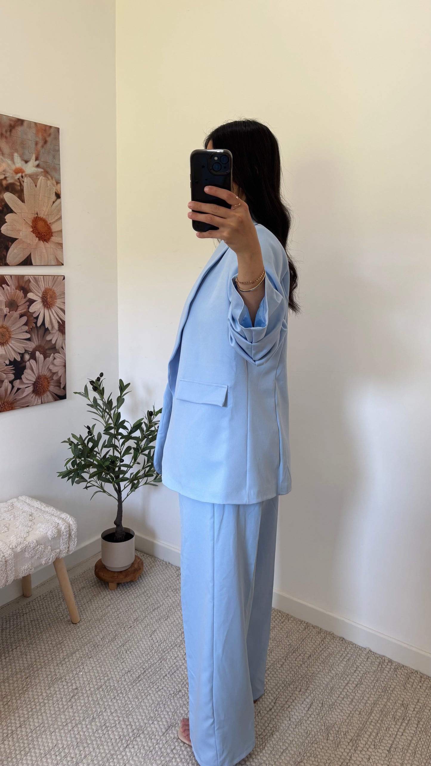 Ensemble blazer - bleu
