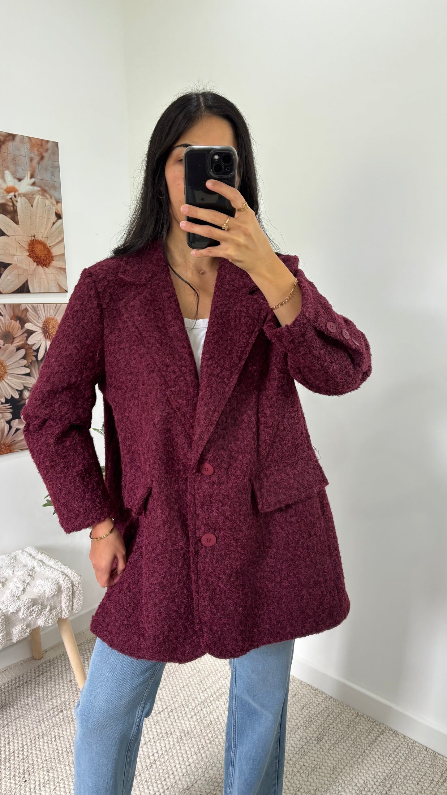 Veste Blazer - Bordeaux