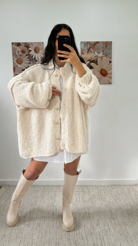 Cardigan oversize