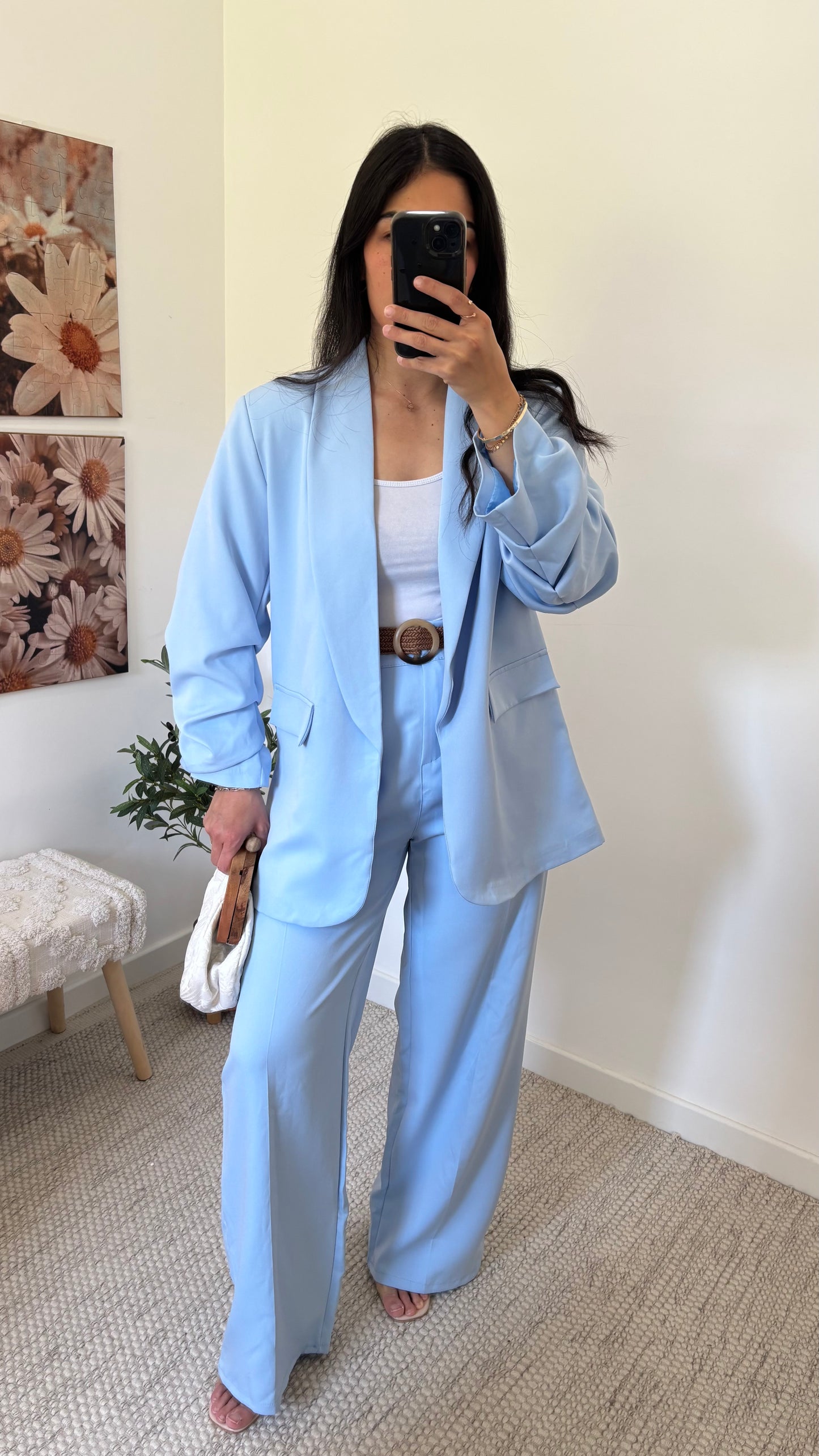 Ensemble blazer - bleu