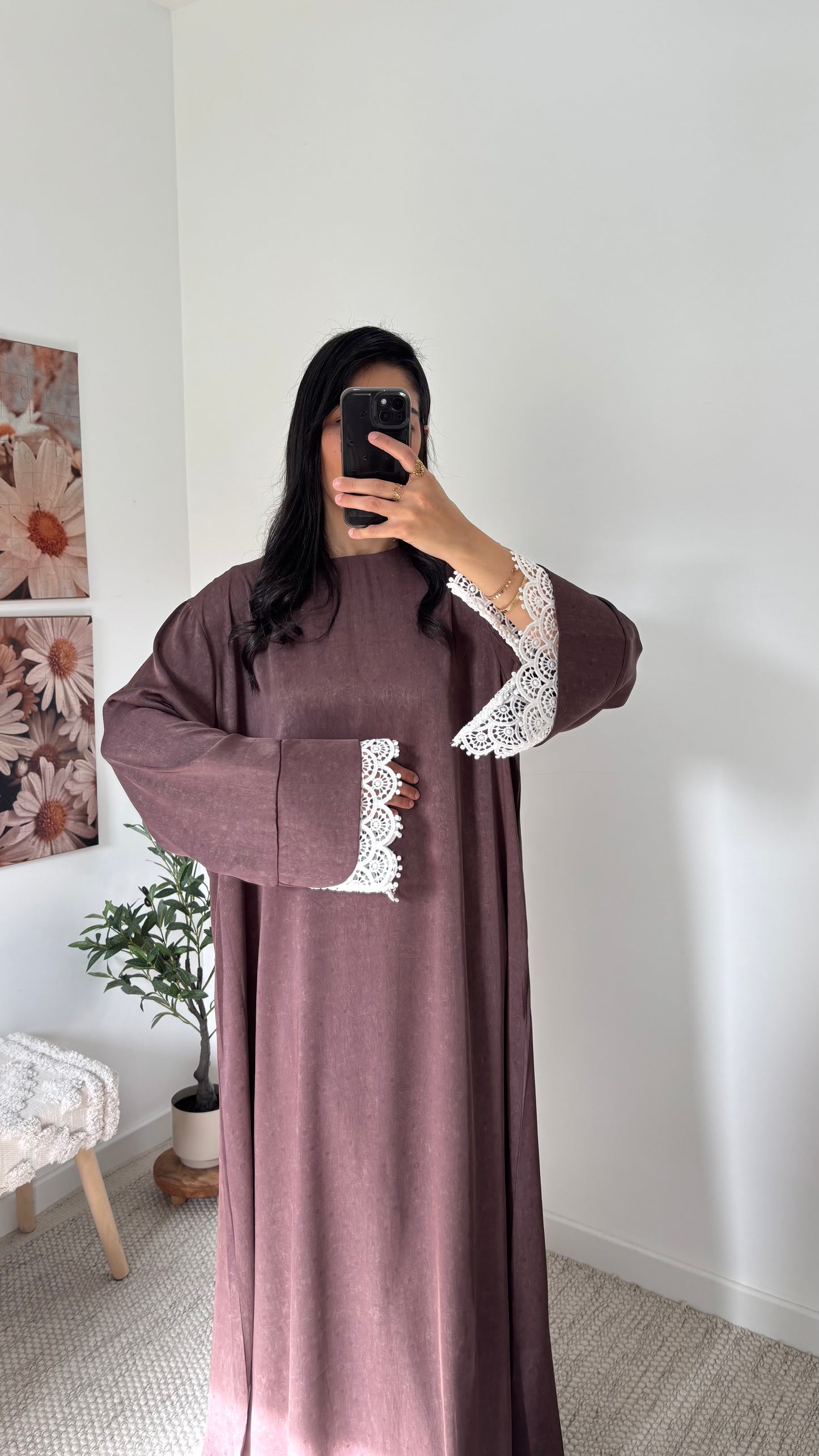 Robe dentelle