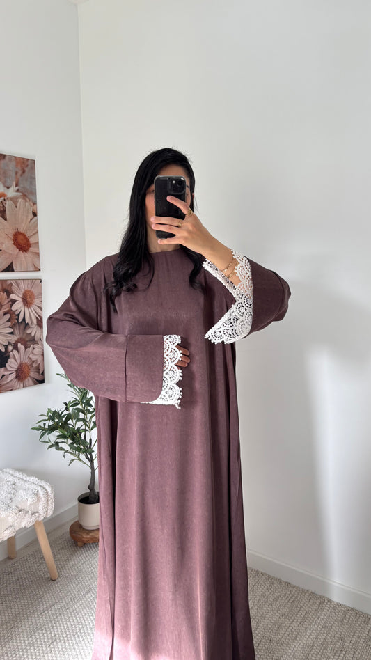 Robe dentelle