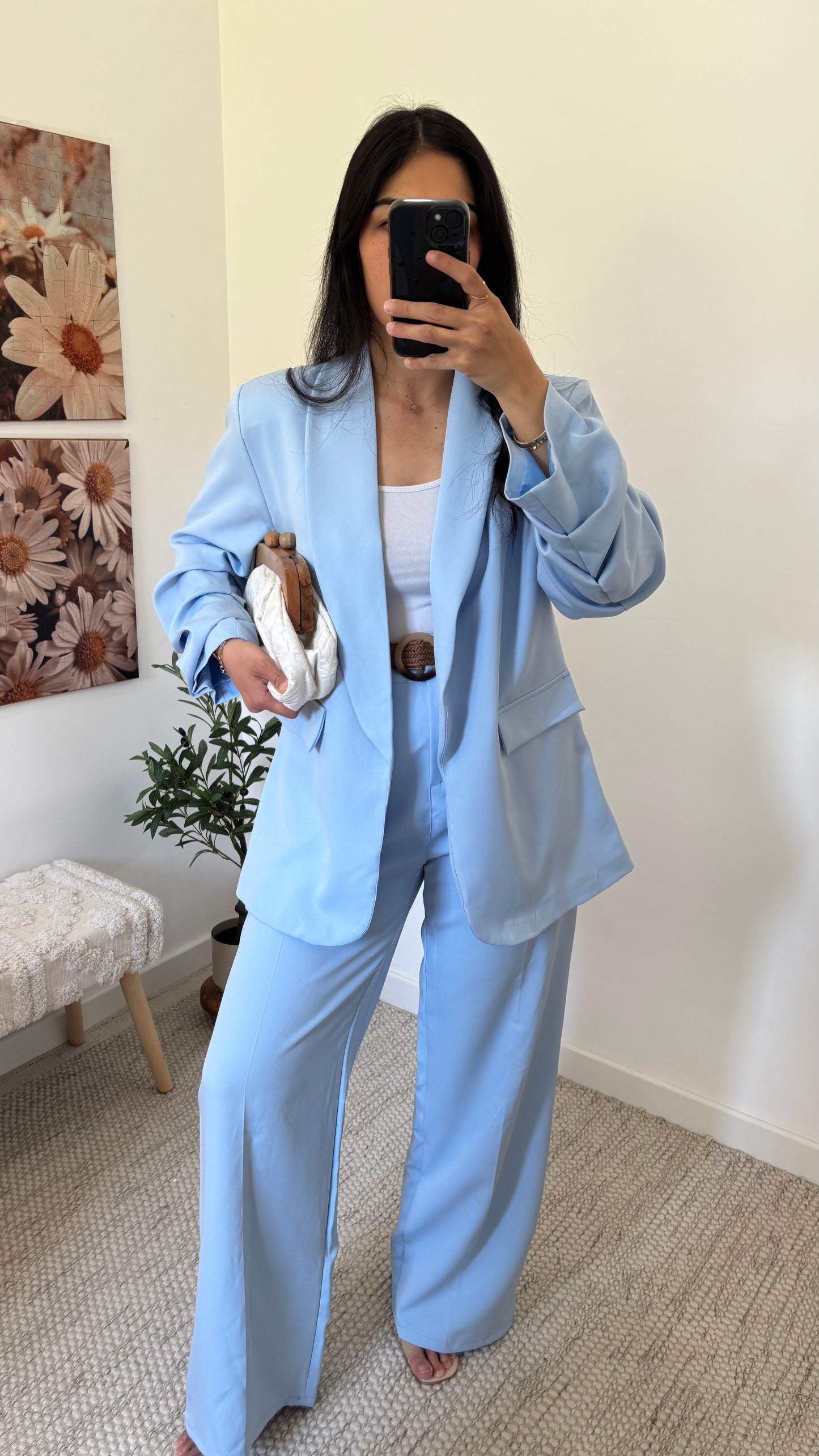 Ensemble blazer - bleu