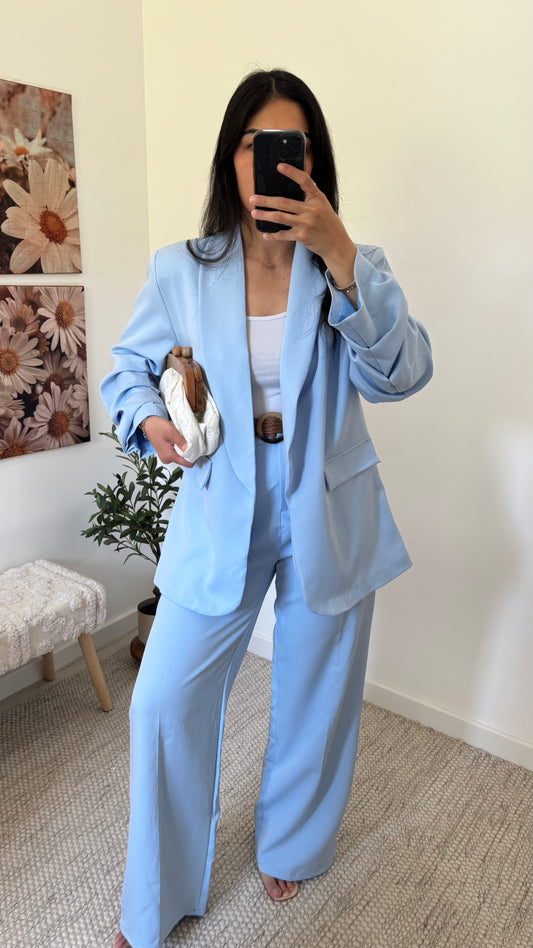 Ensemble blazer - bleu