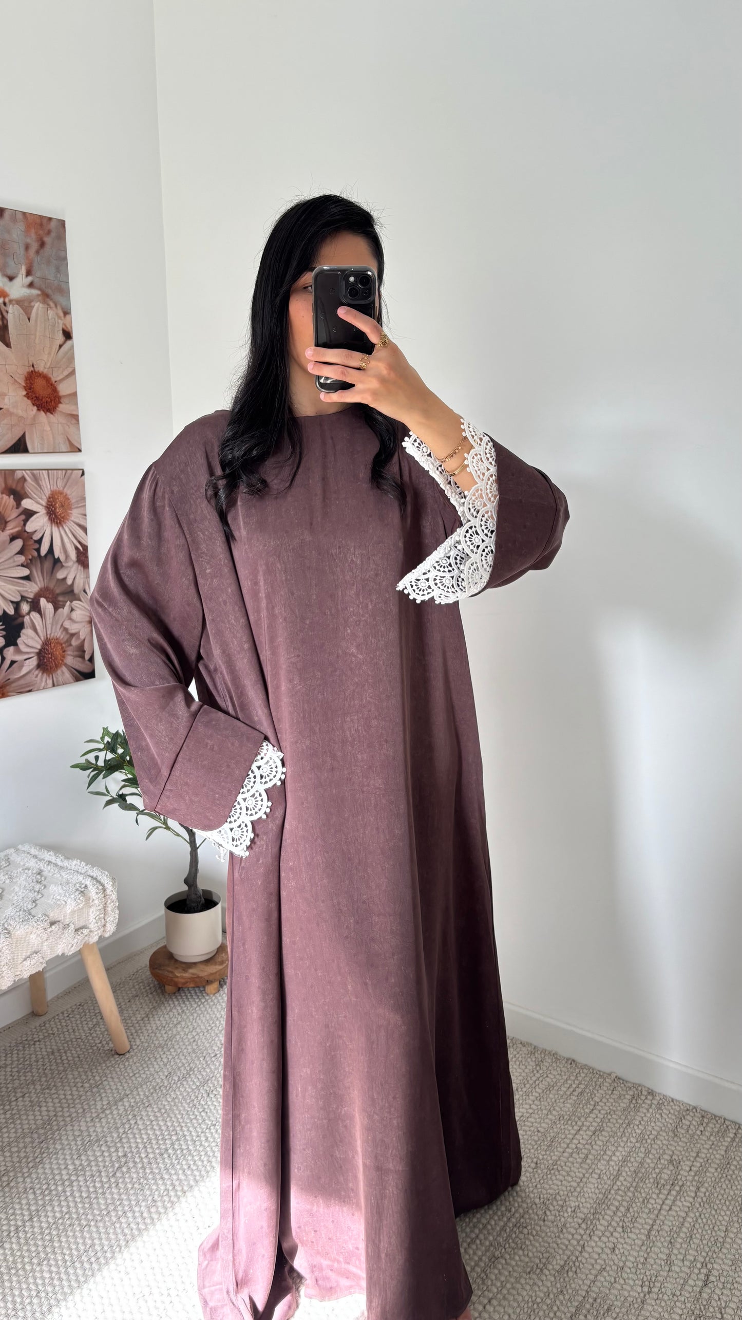 Robe dentelle