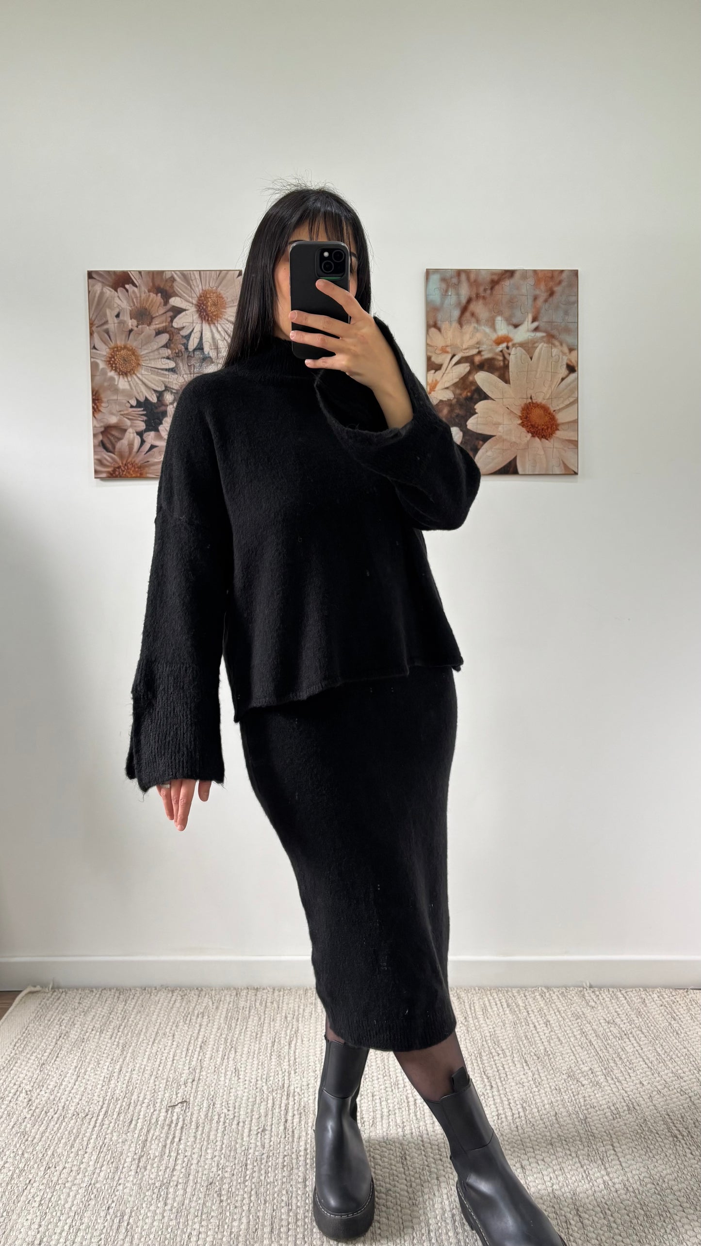 Ensemble jupe noir