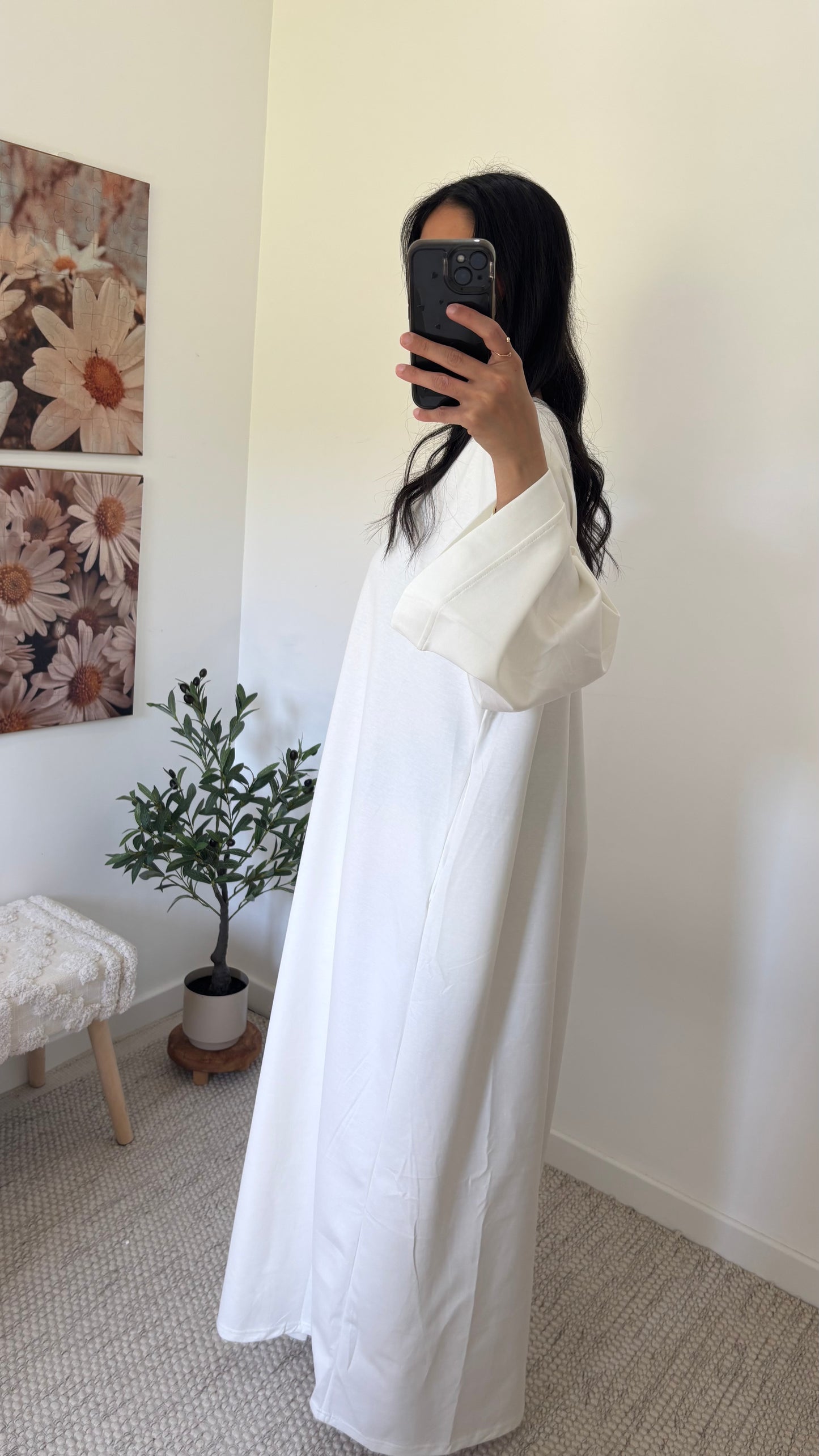 Robe longue coton