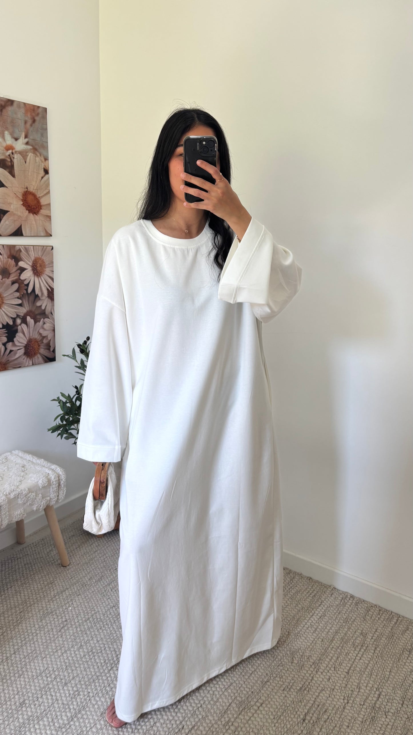 Robe longue coton