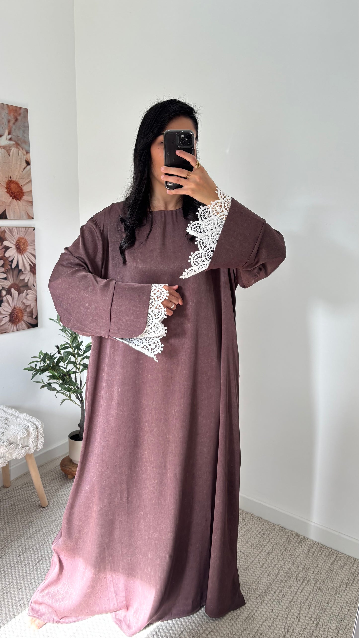Robe dentelle