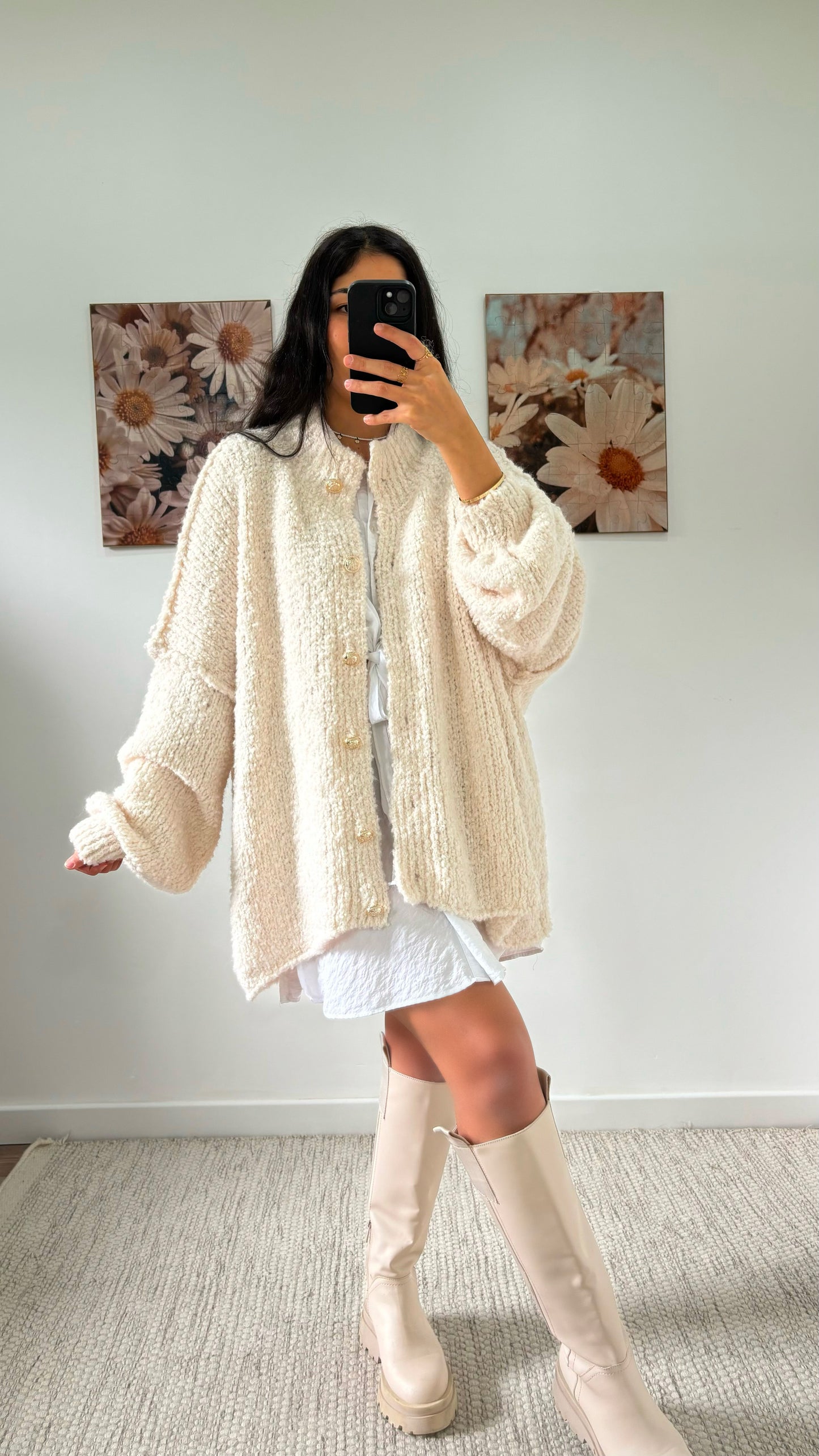 Cardigan oversize