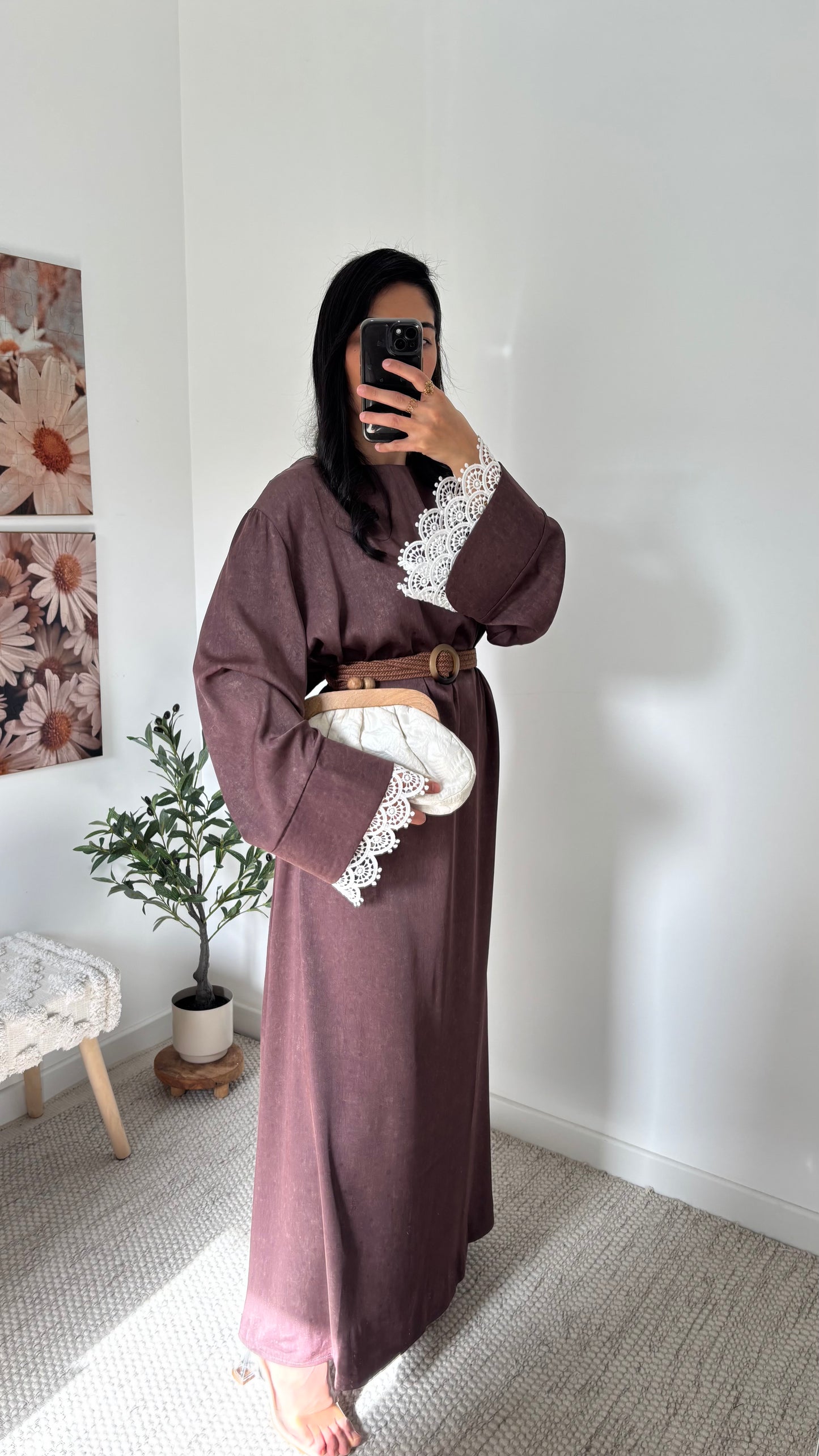 Robe dentelle
