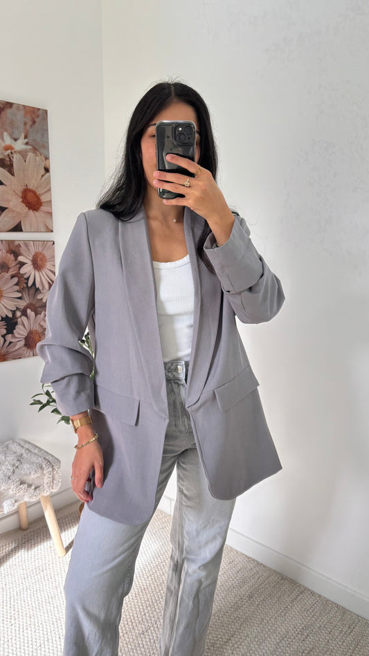 Blazer fluide - Gris