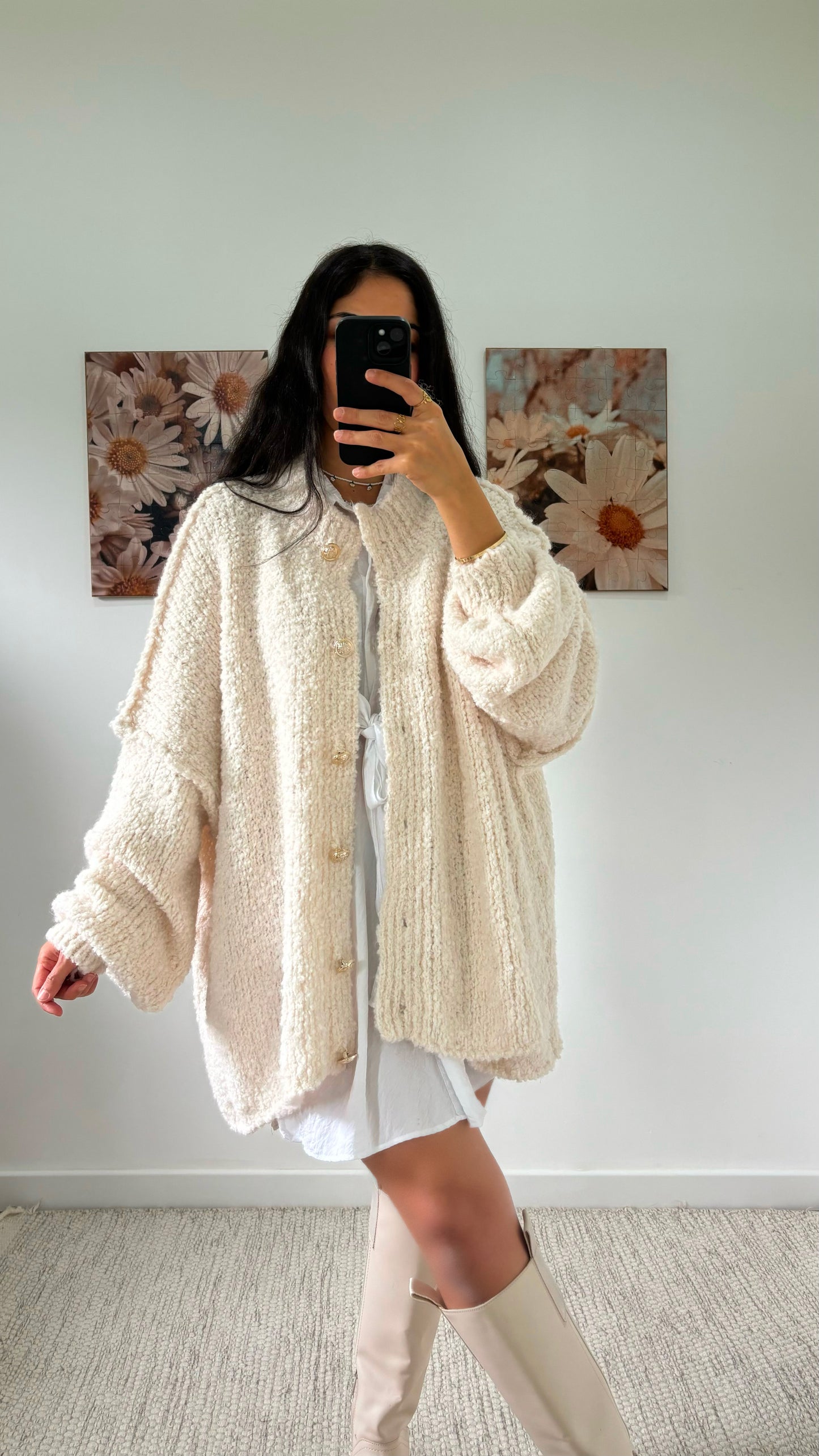 Cardigan oversize