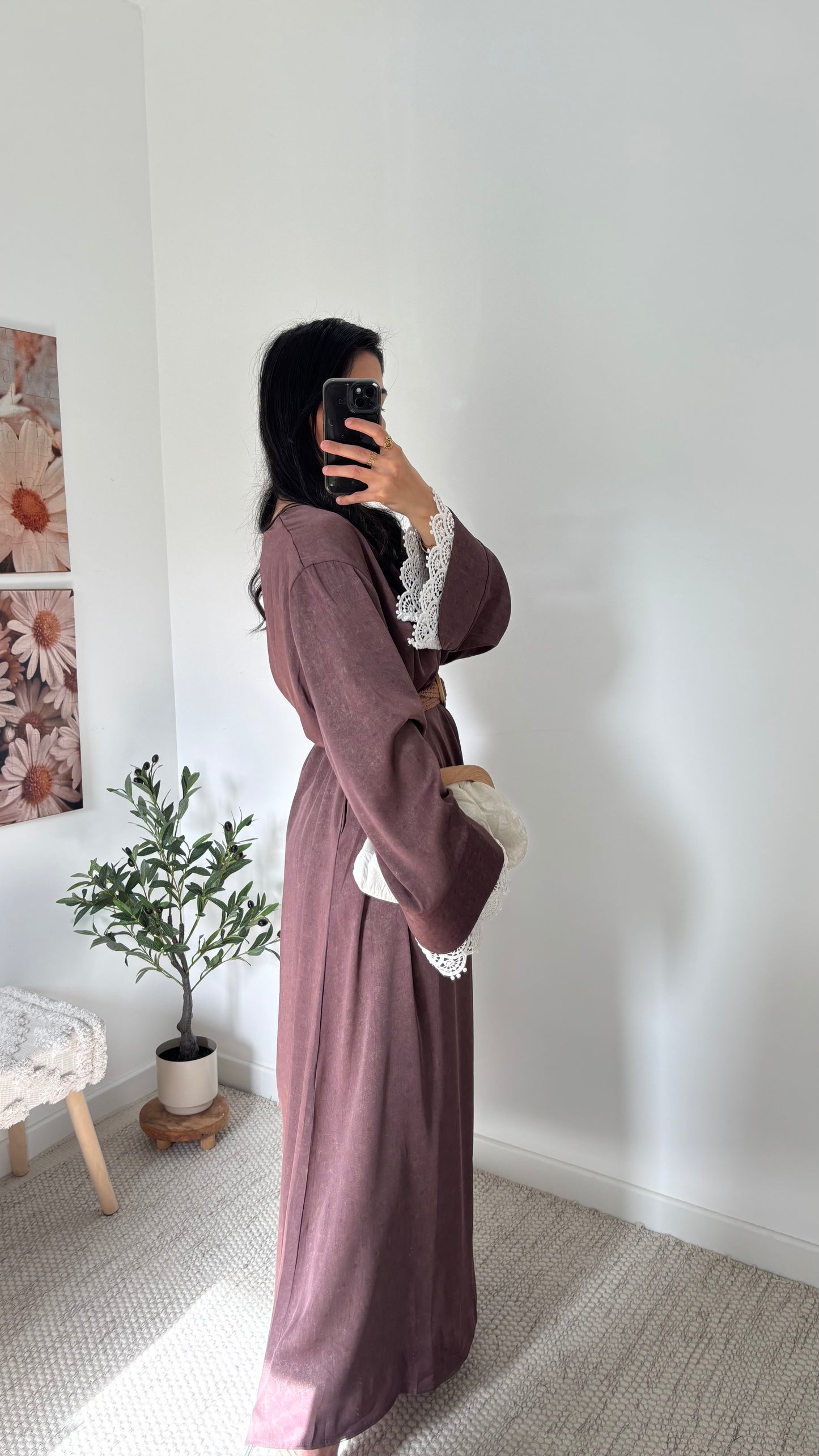 Robe dentelle