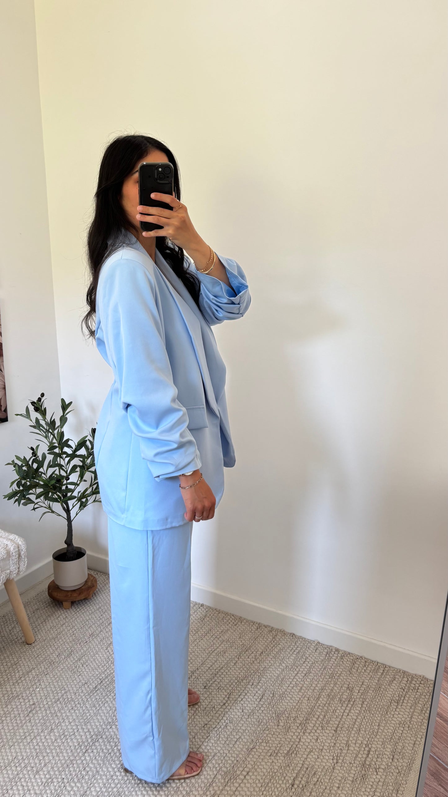 Ensemble blazer - bleu