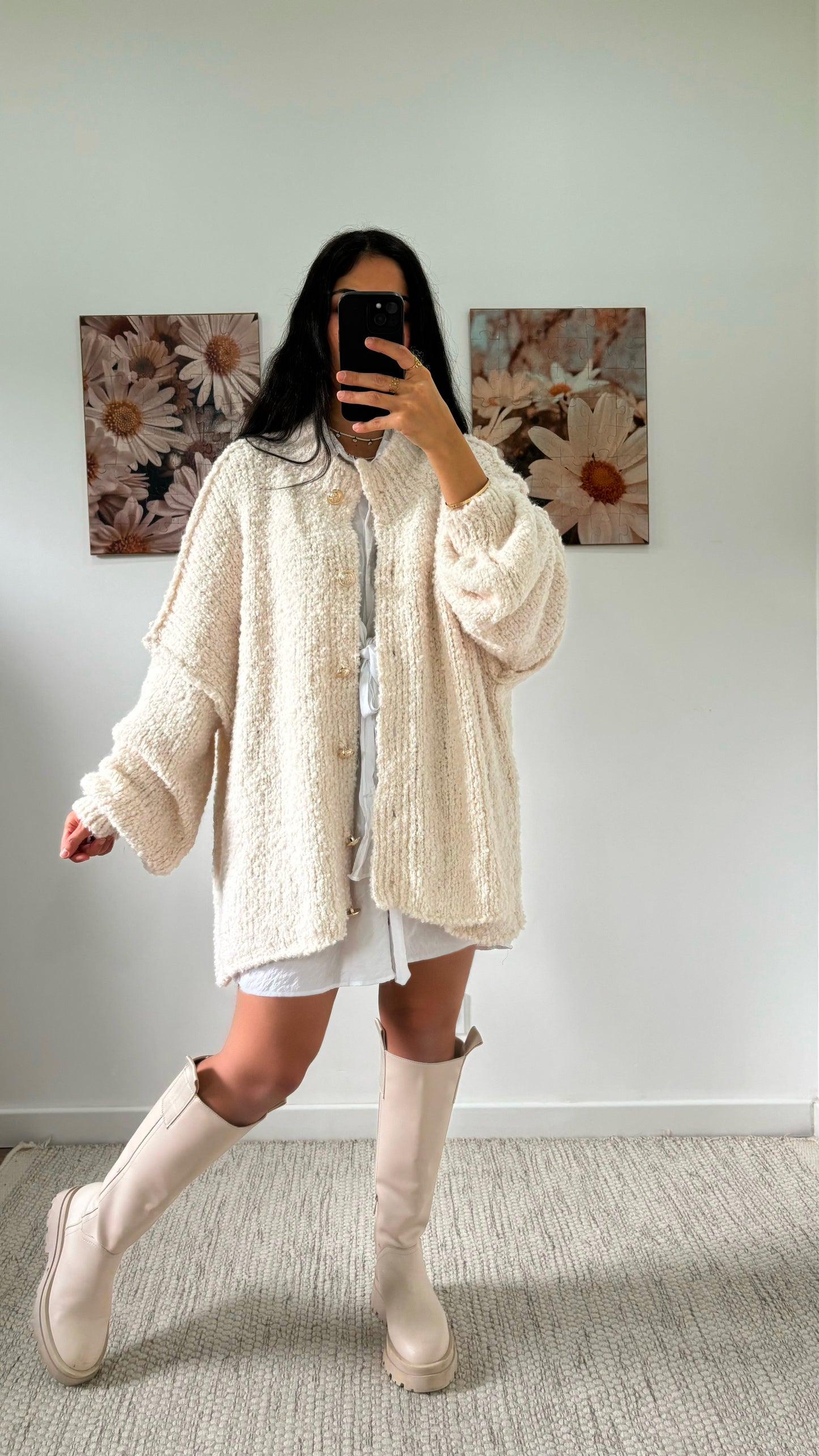 Cardigan oversize