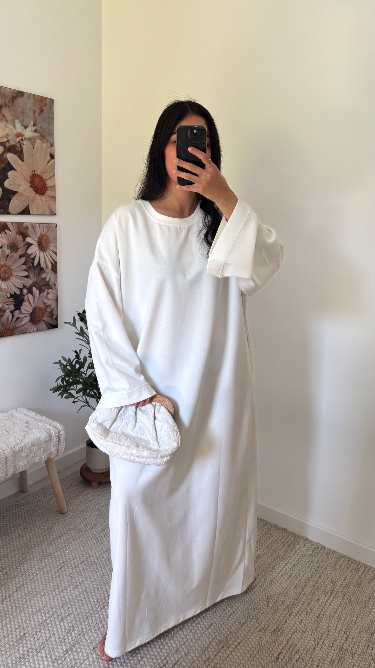 Robe longue coton
