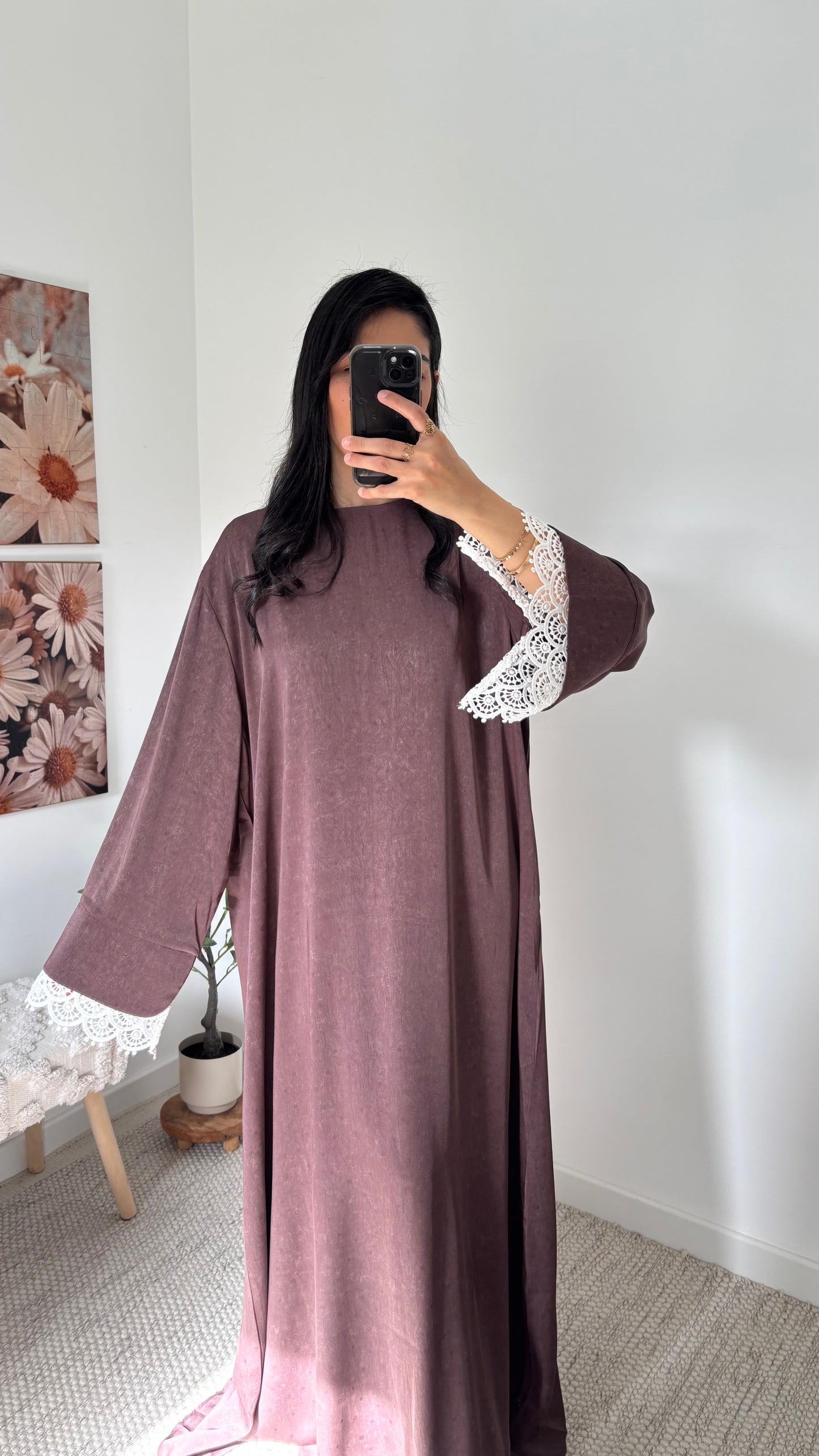 Robe dentelle