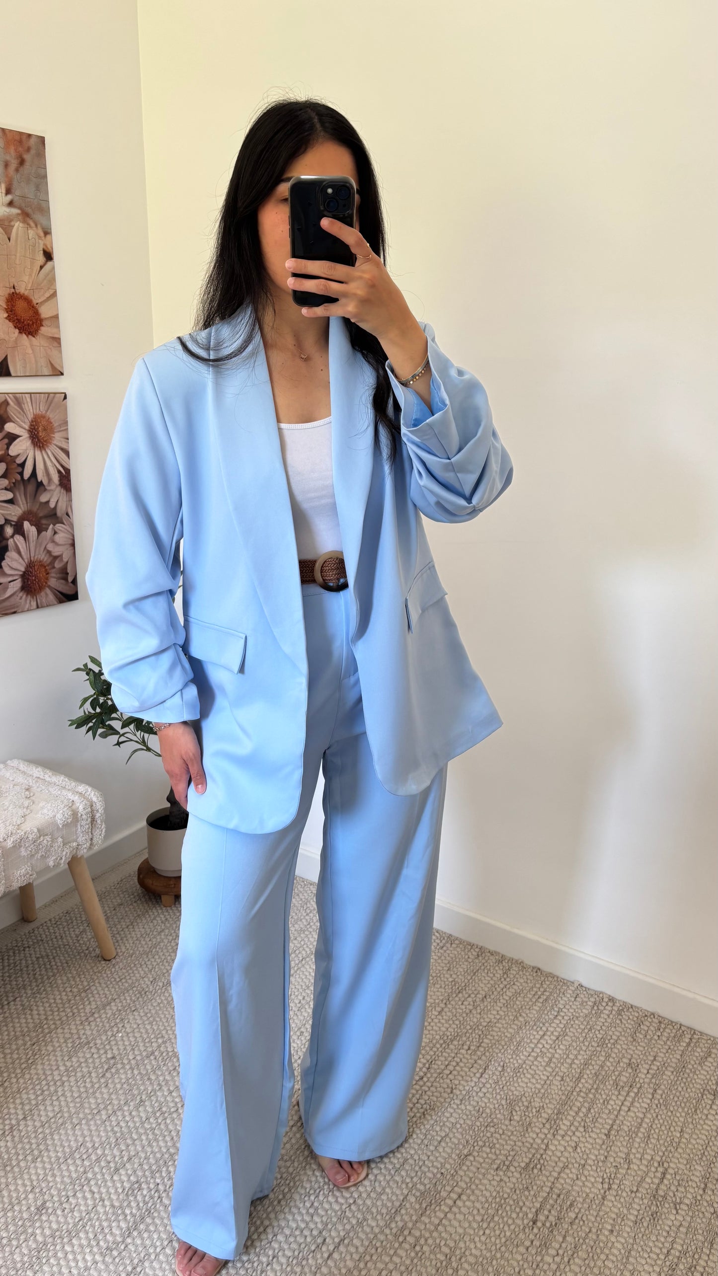 Ensemble blazer - bleu